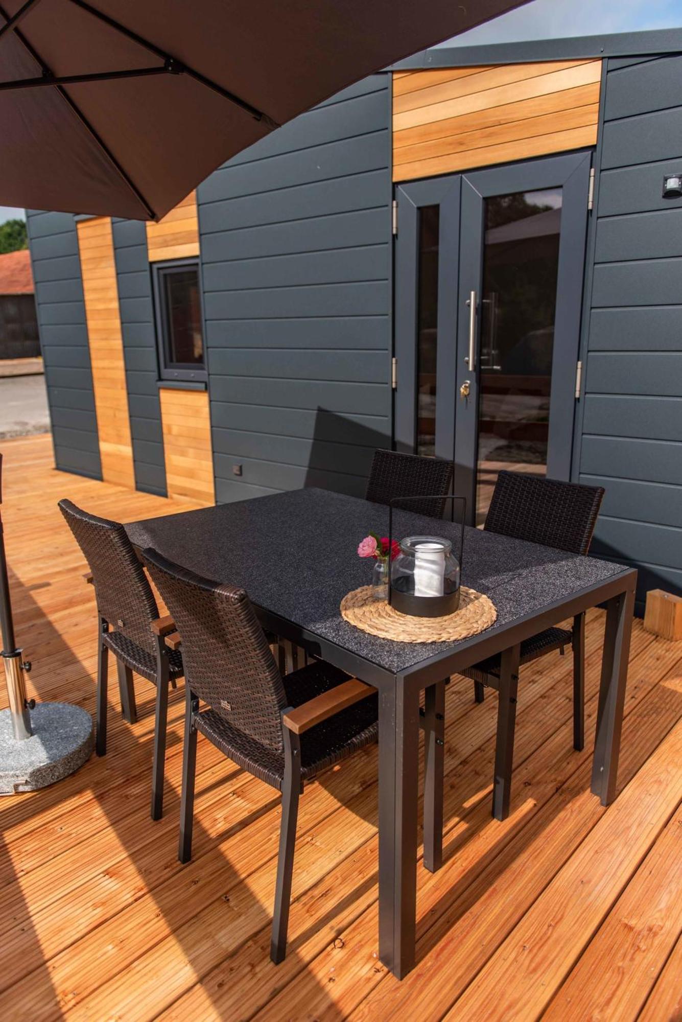 Huxfeld-Hof - Tiny-House Mooritz Villa Grasberg Buitenkant foto